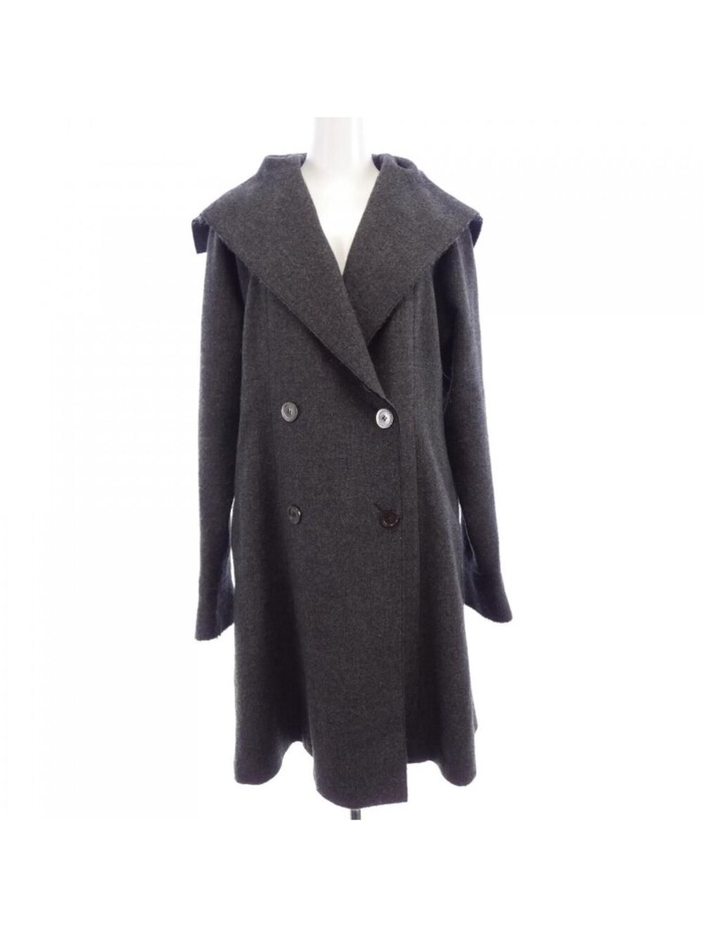 Chanel Coat Gray